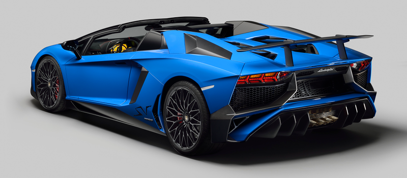 Illustration for article titled Lamborghini Aventador Superveloce Roadster: Meet The Least Subtle Car On Earth